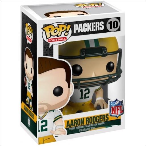 Pop! Football (NFL) figure 10 Aaron Rodgers 