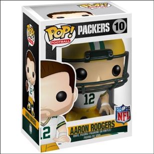 Pop! Football (NFL) figure 10 Aaron Rodgers 