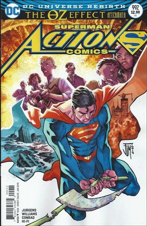 Action Comics (1938) issue 992 Francis Manapul Cover