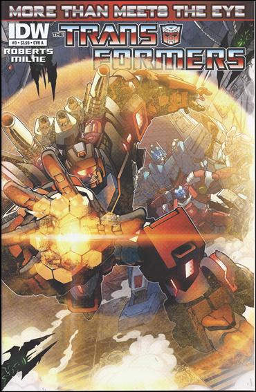 Transformers: More Than Meets the Eye (2012) issue 3 Alex Milne Cover