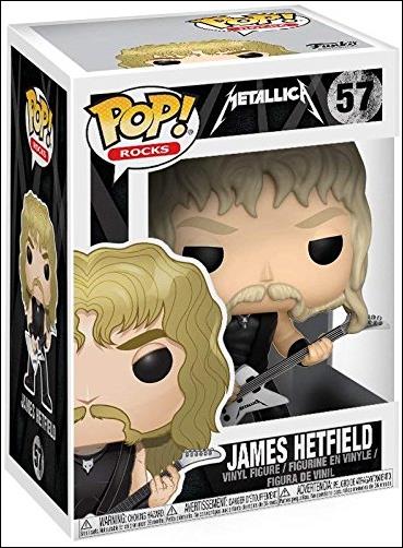 Pop! Rocks figure 57 James Hetfield