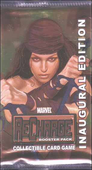 Marvel ReCharge: Inaugural Edition card 2 Elektra Sealed Pack