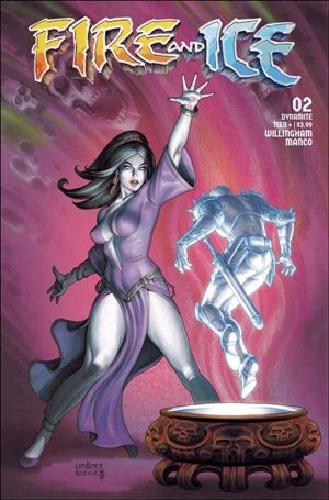Fire and Ice issue 2 Joseph Michael Linsner Cover