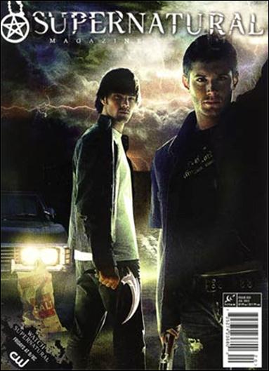 Supernatural Official Magazine issue 33-B Previews Edition Cover