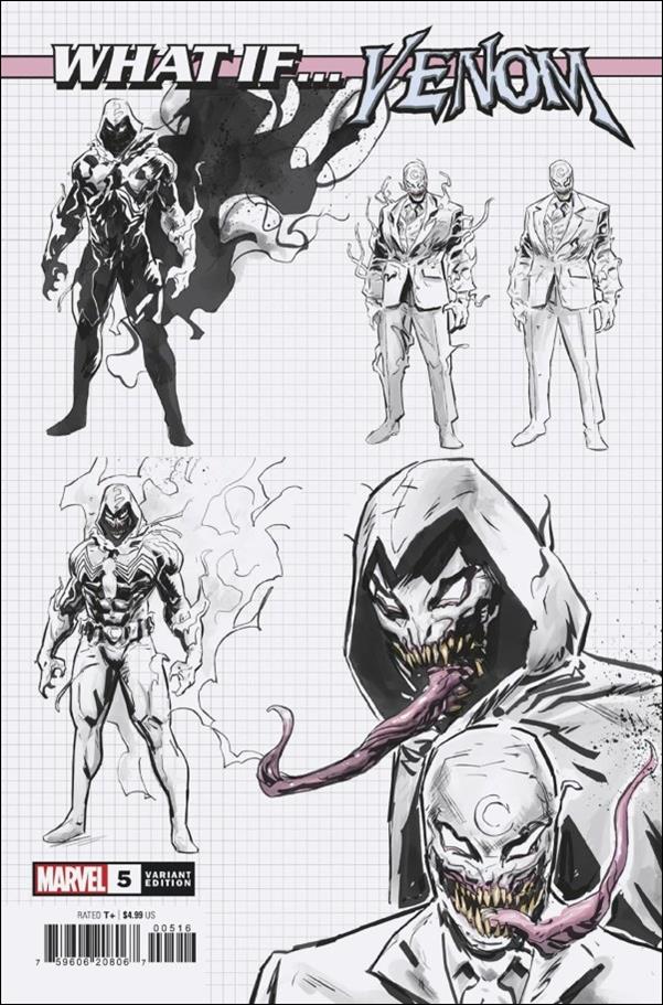 What If...?: Venom issue 5-C Jesús Hervás Design 1:10 Cover