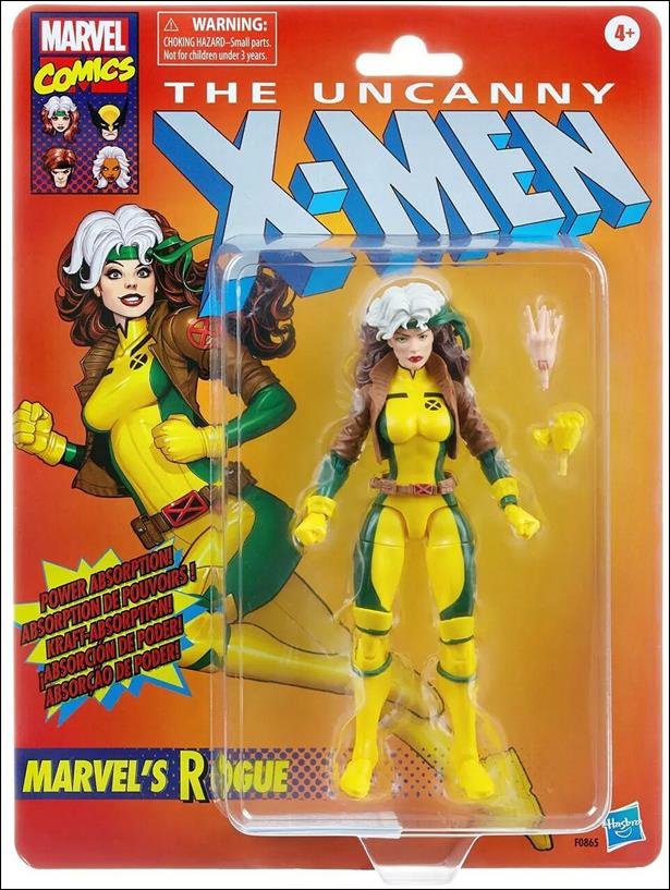 Marvel Legends Retro (Uncanny X-Men Series) figure 5 Marvel's Rogue