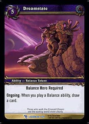 World of Warcraft: March of the Legion (Base Set) card 20 Dreamstate