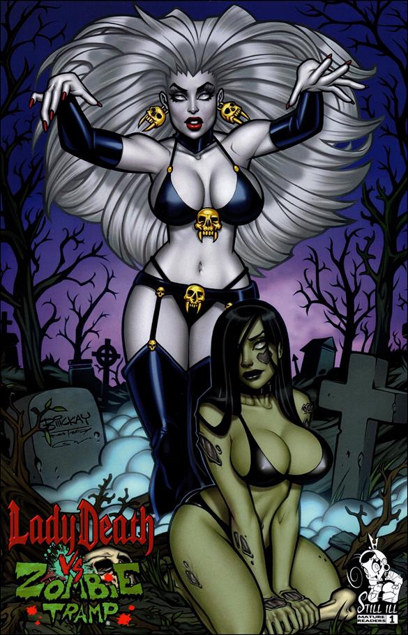 Lady Death vs. Zombie Tramp issue 1-C Bill McKay Cover