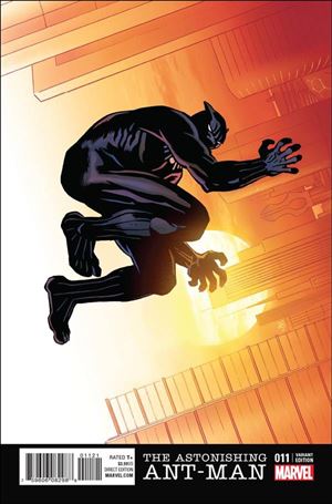 Astonishing Ant-Man issue 11-B Tonci Zonjic Black Panther Cover