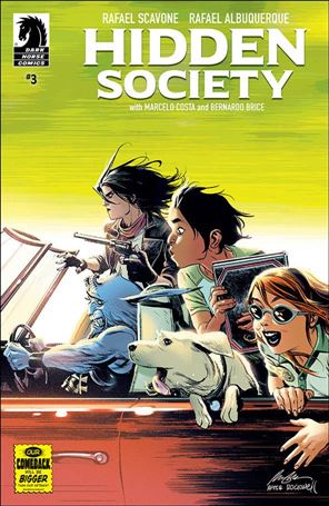 Hidden Society issue 3 Rafael Albuquerque Cover
