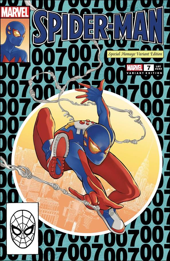 Spider-Man (2022) issue 7-J Romy Jones Golden Apple Cover (2nd Printing)