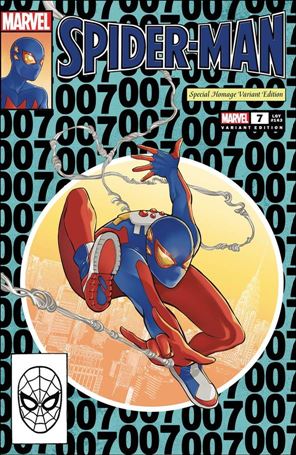 Spider-Man (2022) issue 7-J Romy Jones Golden Apple Cover (2nd Printing)