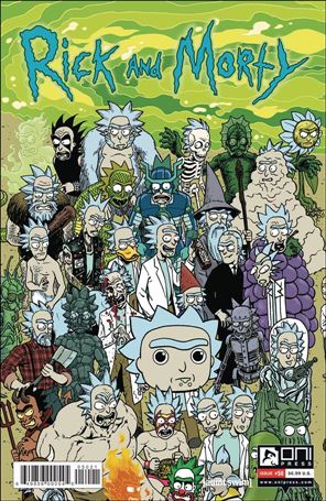 Rick and Morty (2015) issue 50-B Matt Horak Left Side 