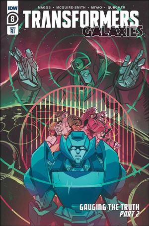 Transformers: Galaxies issue 8-C Anna Malkova 1:10 Cover