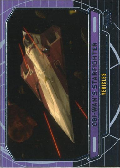 Star Wars Galactic Files (Base Set) card 252 Obi-Wan's Starfighter Vehicles