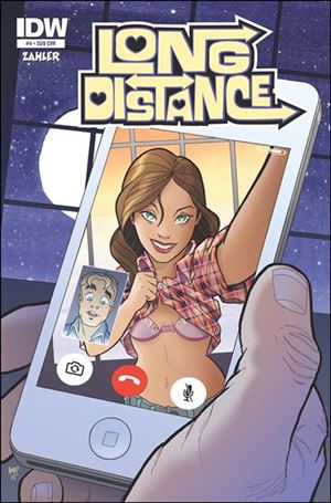 Long Distance issue 4-B Tony Fleecs Subscription Cover