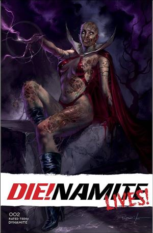 Die!namite Lives! issue 2 Lucio Parrillo Cover