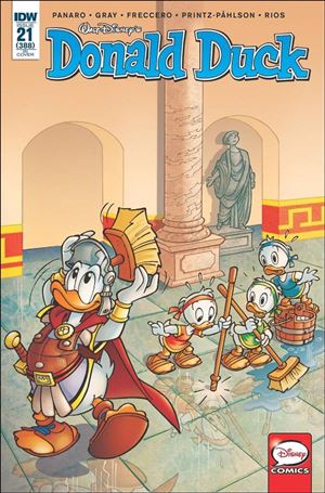 Donald Duck issue 21-C Massimo Fecchi 1:10 Cover