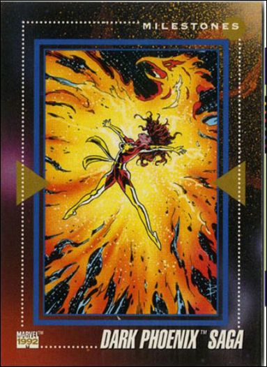 Marvel Universe: Series 3 (Base Set) card 195 Dark Phoenix Saga