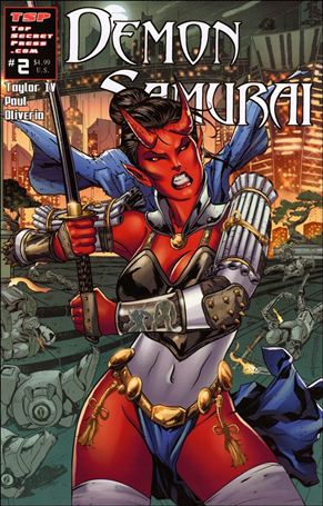Demon Samurai issue 2-B Rafael Lanhellas Cover