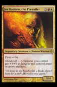 Magic the Gathering: New Phyrexia card 128 Jor Kadeen, the Prevailer