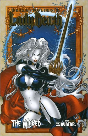 Brian Pulido's Lady Death: The Wicked issue 1-M Gold Foil Cover w/COA 1/600