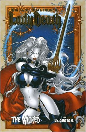 Brian Pulido's Lady Death: The Wicked issue 1-M Gold Foil Cover w/COA 1/600