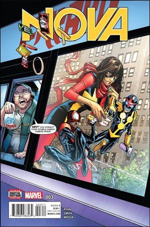 Nova (2016) issue 3 Humberto Ramos Cover