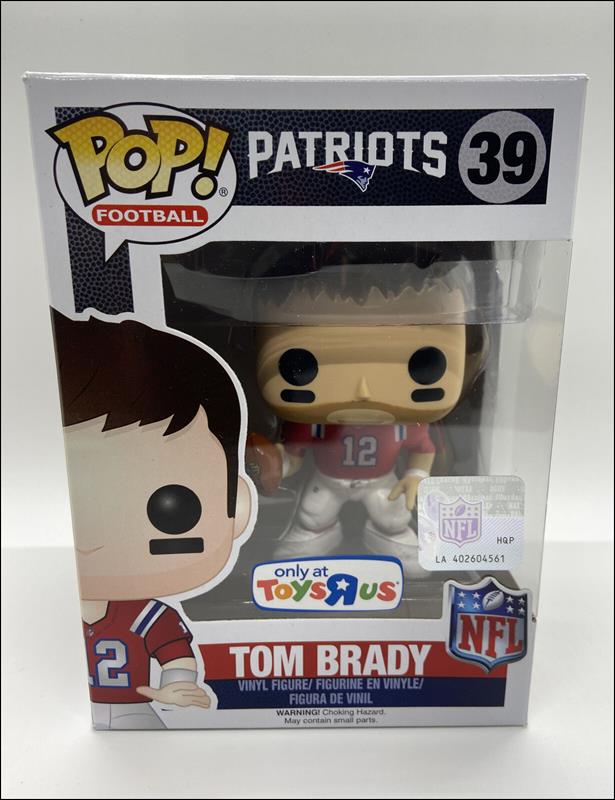 Pop! Football (NFL) figure 39-B Tom Brady (Toys R Us Exclusive)