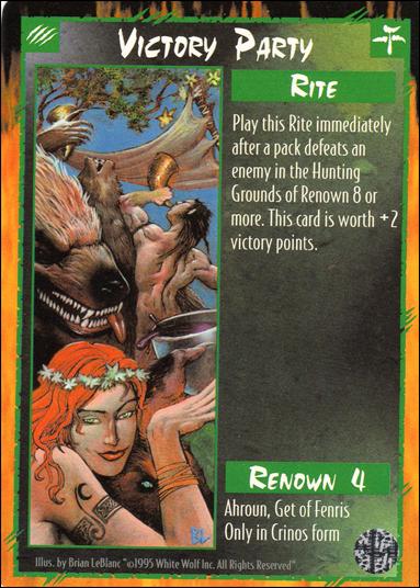 Rage Limited (Base Set) card 292 Victory Party 