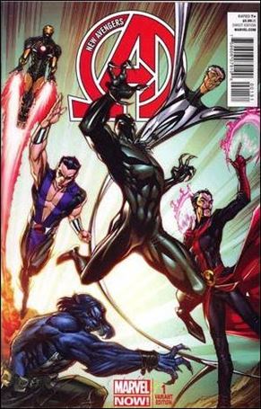 New Avengers (2013) issue 1-C J. Scott Campbell 1:100 Cover