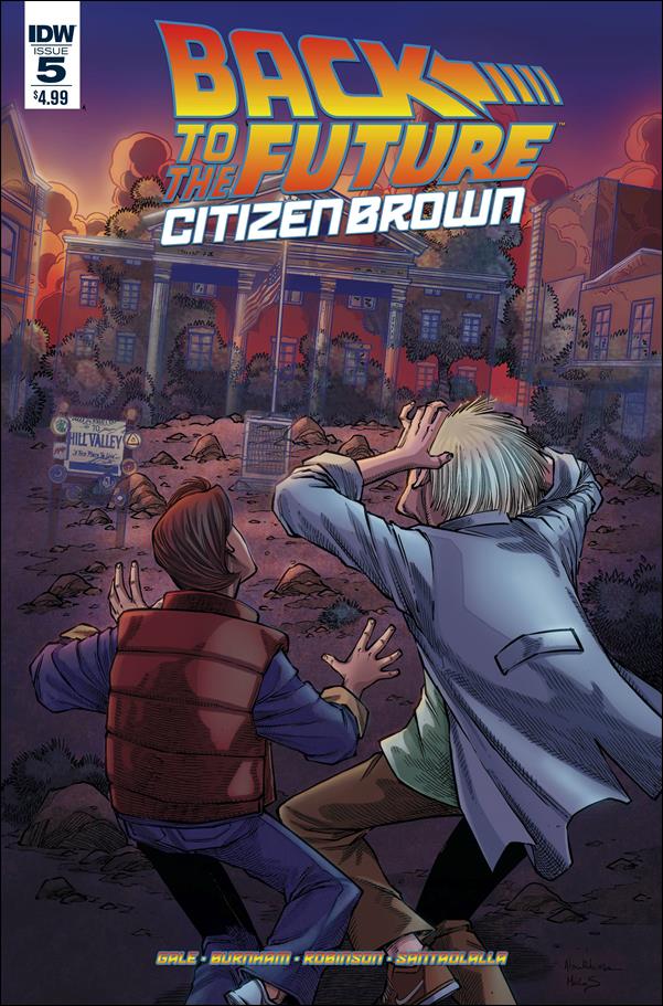 Back to the Future: Citizen Brown issue 5 Alan Robinson Cover