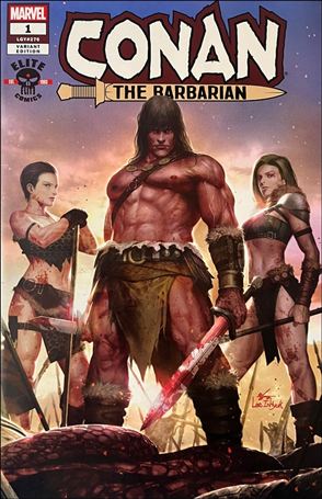 Conan the Barbarian (2019) issue 1-W Retailer Exclusive InHyuk Lee Cover 1/3000