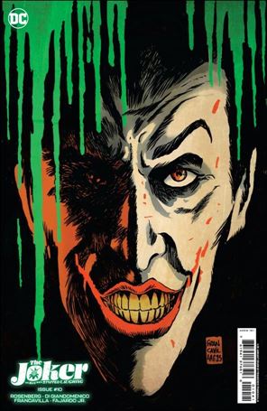 Joker: The Man Who Stopped Laughing issue 10-D Francesco Francavilla 1:25 Cover