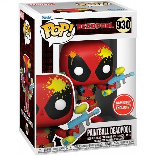 POP! Marvel figure 930 Paintball Deadpool 