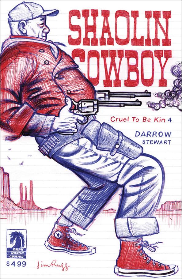 Shaolin Cowboy: Cruel to be Kin issue 4-C Jim Rugg Cover