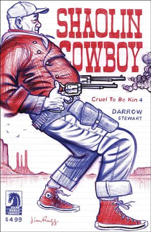Shaolin Cowboy: Cruel to be Kin issue 4-C Jim Rugg Cover