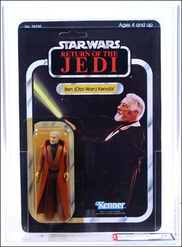 Star Wars 3 3/4" Basic Action Figures (Vintage) figure 5-F Ben (Obi-Wan) Kenobi (RotJ Gray Hair)