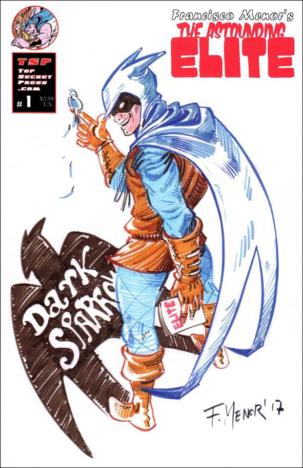 Astounding Elite issue 1-B Dark Sparrow Cover 1/75