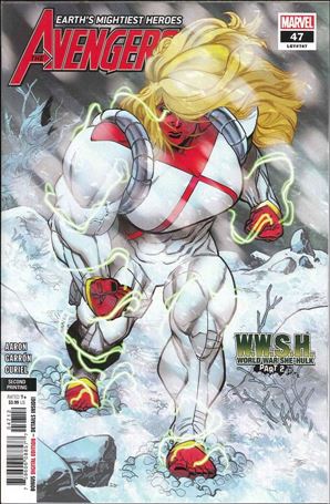 Avengers (2018/07) issue 47-D Javier Garron Cover (2nd Printing)