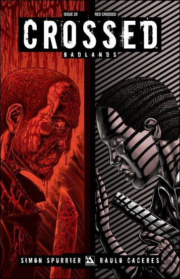 Crossed: Badlands issue 20-E Red Crossed Cover 1:3