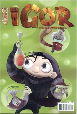Igor: Movie Prequel issue 2 Grant Bond Cover