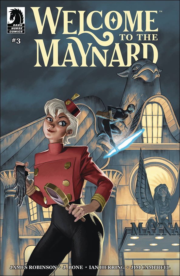Welcome to the Maynard issue 3-B Steve Morris Cover