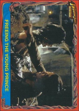 Indiana Jones Heritage (Base Set) card 47 Freeing the Young Prince