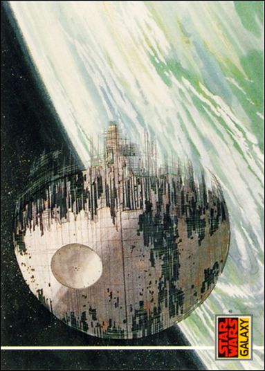 Star Wars Galaxy: Series 1 (Promo) card O The Death Star II