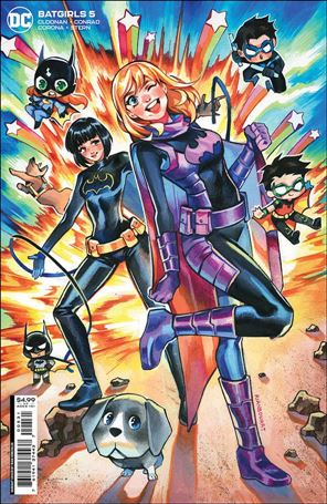 Batgirls issue 5-C Rian Gonzales 1:25 Cardstock Cover
