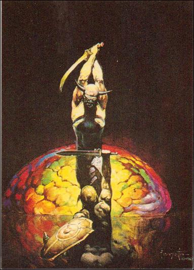 Frazetta (Base Set) card 19 The Brain