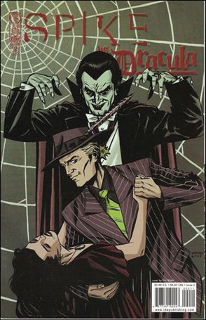Spike vs Dracula issue 2-D Eric Wight Cover
