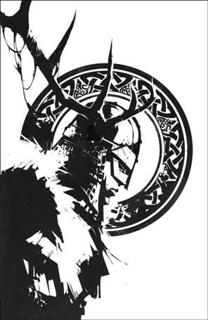 Dead Romans issue 6-E Nick Marinkovich B&W Cover