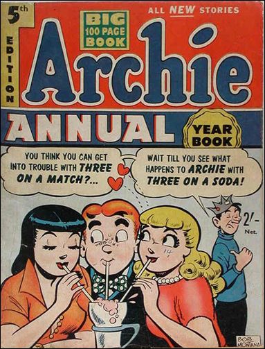 Archie Annual issue 5-B UK Price Cover